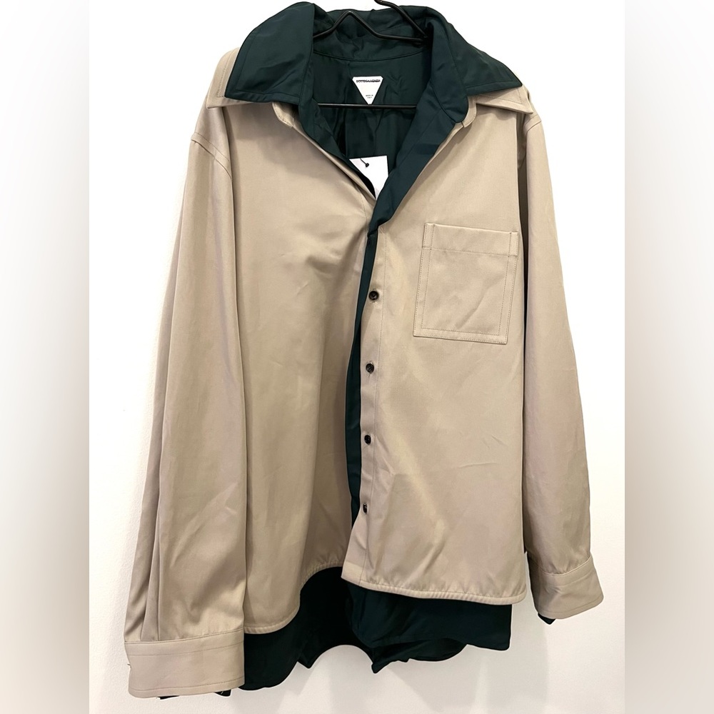 BOTTEGA VENETA TWO-LAYERED SHIRT - Picture 4 of 8